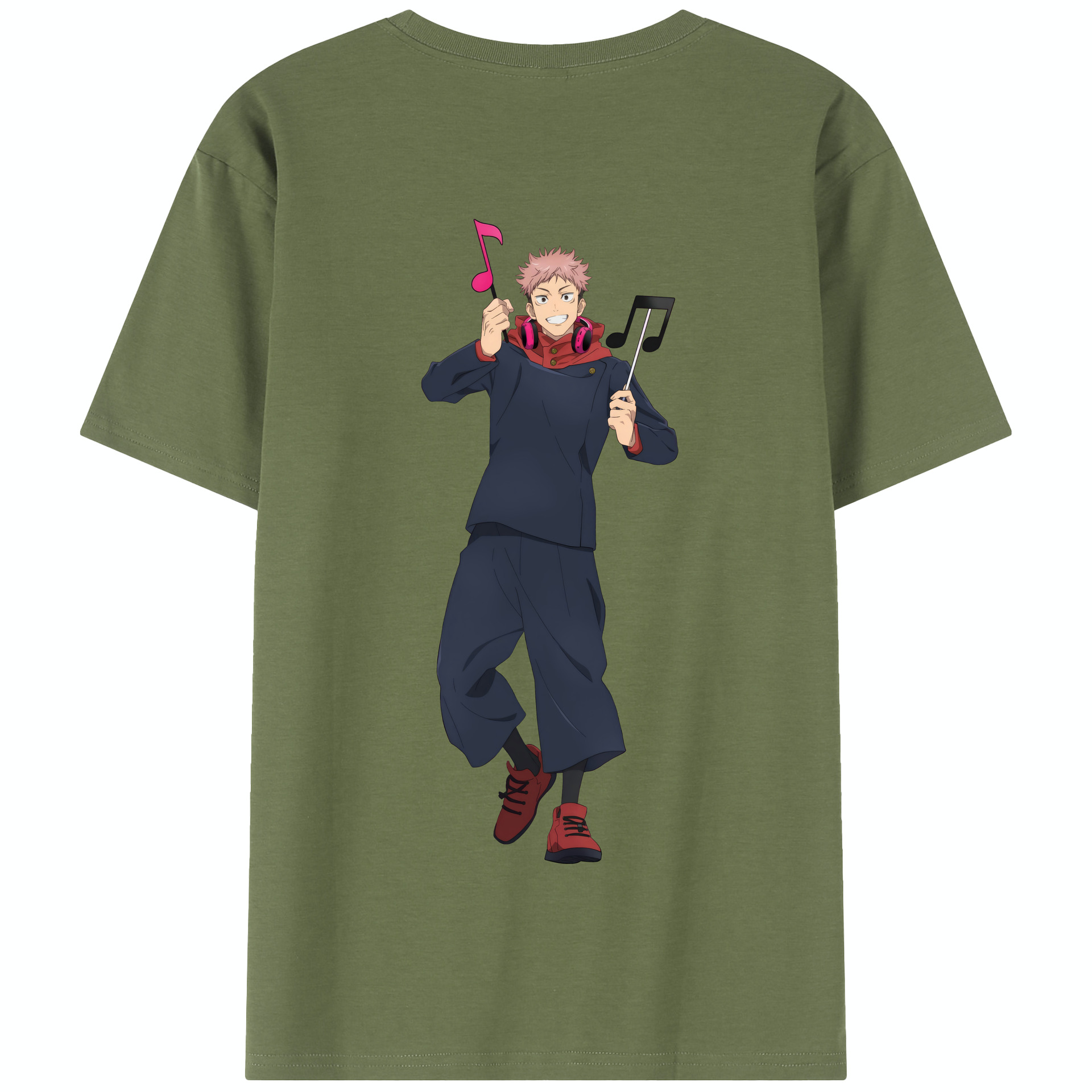 （画像用） 呪術廻戦 Jujutsu Kaisen 綿100％半袖Tシャツ（背面プリント）